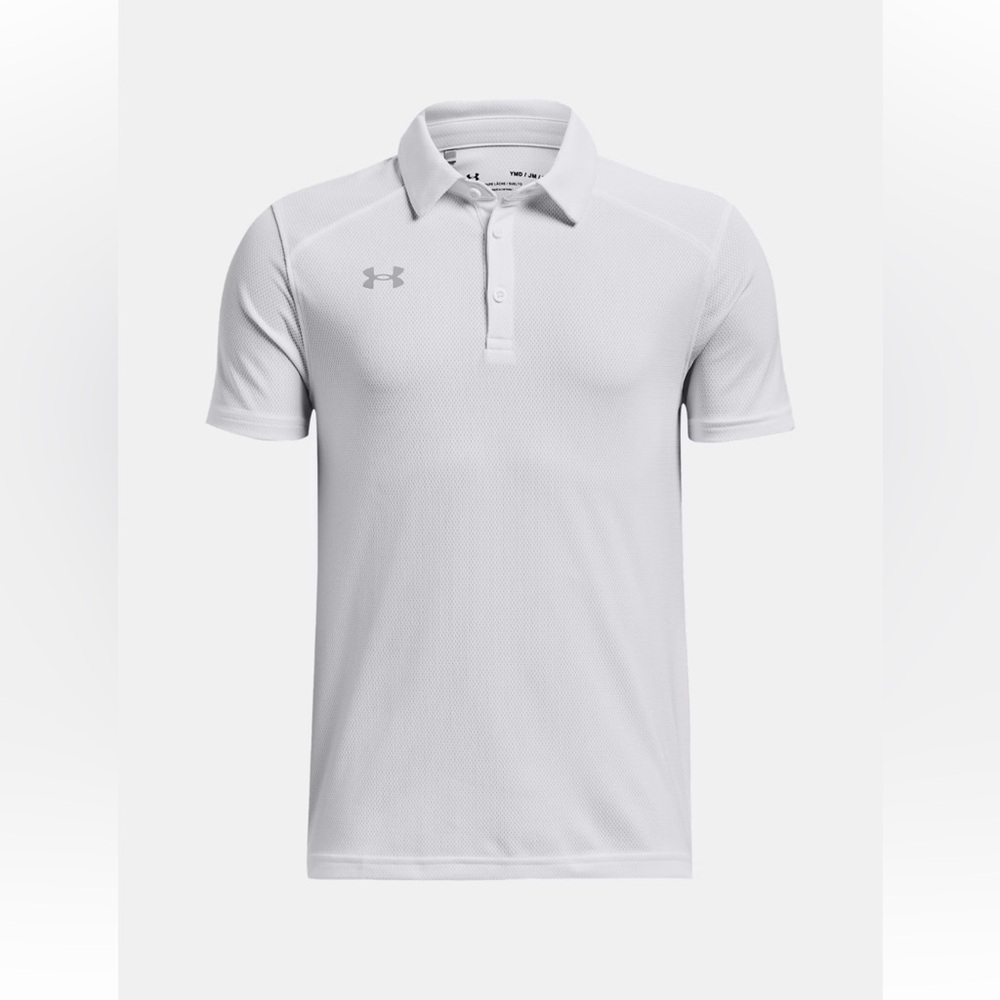 Under Armour HeatGear Loose Fit Golf Polo Boys Size Large